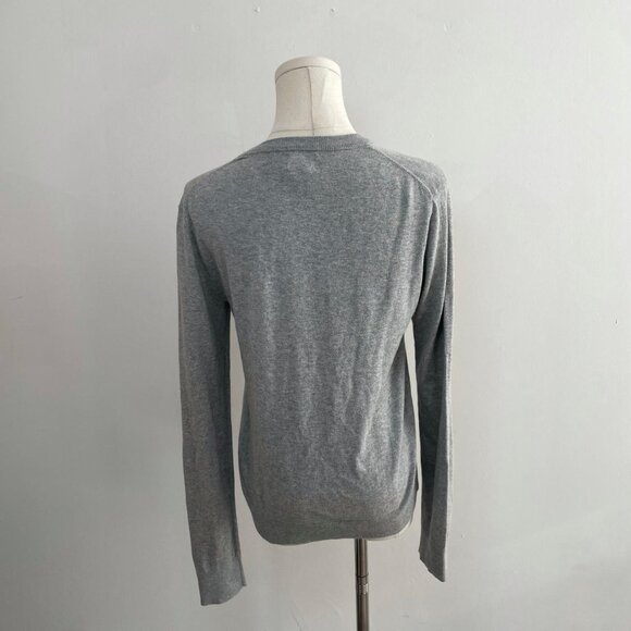 Jcrew Classic Button Up Cardigan In Heather Grey | Women’s Size Small - Picture 3 of 6